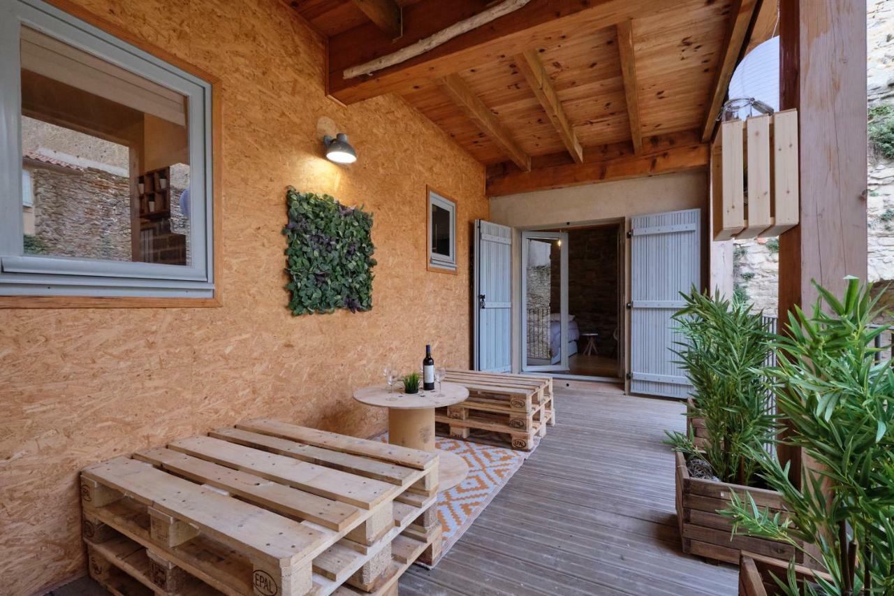 Melina - Appartement Dans Les Remparts De La Bastide Avec Parking Et Terrasse Carcassonne Exterior foto