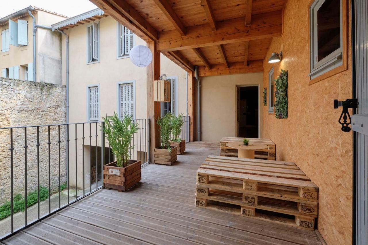Melina - Appartement Dans Les Remparts De La Bastide Avec Parking Et Terrasse Carcassonne Exterior foto